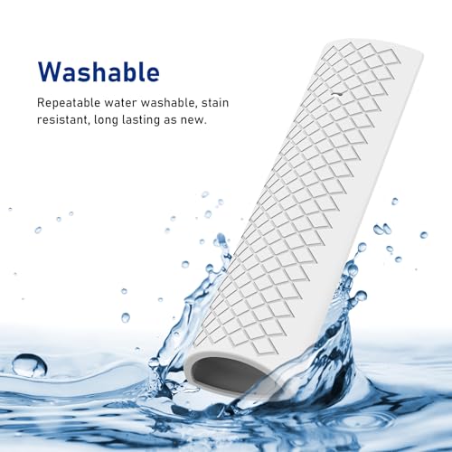 Silicone Remote Case for Hisense U8 TV Remote, ERF3A90,U7G U9G Series 4K ULED Remote Skin, Glow Green - color: WHITE