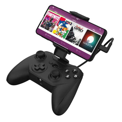 Rotor Riot Gaming Controller for Android – Wired Android Gamepad with Triggers, Power Pass Through Charging, D-Pad - Handheld Game Console Accessory with ZeroG Mobile Device Holder