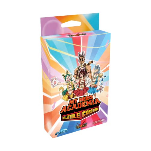 My Hero Academia Collectible Card Game Deck-Loadable Content Series 3 Wild Wild Pussycats | Trading Card Game for Adults & Teens | Ages 14+ | 2 Players | Avg. Playtime 20-30 Mins | Made by Jasco Games