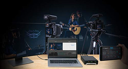 IOGEAR Upstream Pro Dual Video Capture Card, 4K in 1080P Capture, XLR RCA Dual Audio Capture, Free Mobile App for Mix Control, 18 Macro Hotkey Deck, Mobile Stream, UVC Support, PIP/PBP (GUV322) - style: UpStream Pro Dual