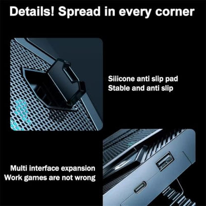 Cryochix Laptop Cooling Pad (Black)