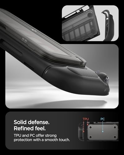Spigen Snap Switch for Nintendo Swsitch 2 Case (2025) | Detachable Magnetic Game Card Storage, Any-Angle Kickstand, Detachable Joy-Con, PC+TPU Dual Layer, Ergonomic Grip