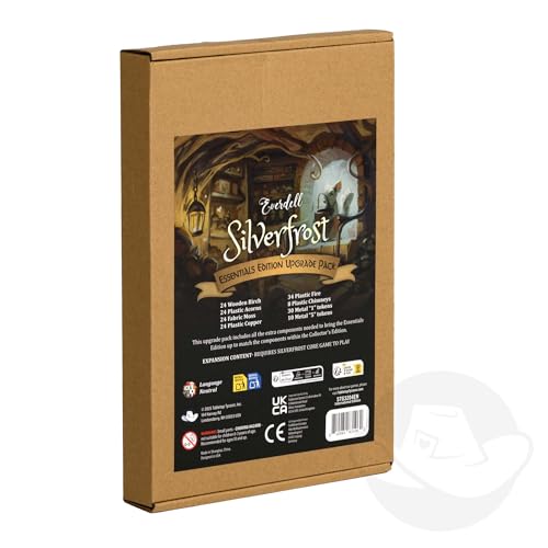 Everdell Silverfrost Essentials Edition Upgrade Pack – Upgraded Resource Tokens & Deluxe Components, Upgrade Kit for Silverfrost Board Game, Essentials Edition Upgrade