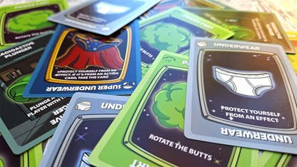 Booties in Space Galactic Edition - Silly Card Game Gift for 2-4 Players by The Dusty Top Hat