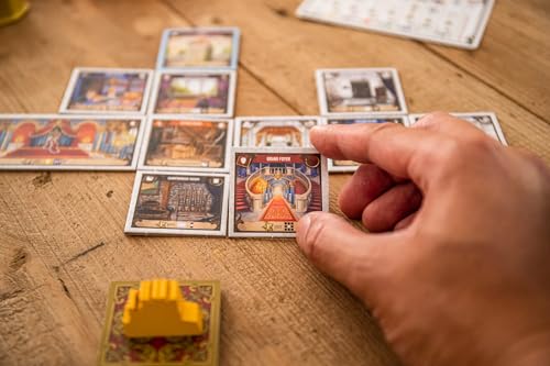 Stonemaier Games: Between Two Castles Essential Edition by Ben Rosset & Matthew O’Malley | Build Wacky Castles with Your Neighbors | Strategy Board Game for Adults & Family | 1-8 Players, 60 Mins