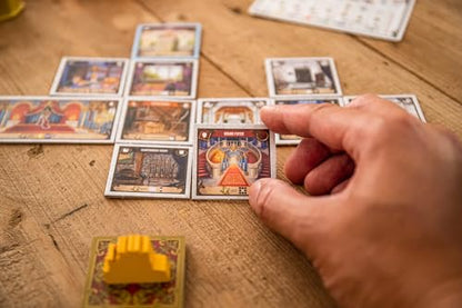 Stonemaier Games: Between Two Castles Essential Edition by Ben Rosset & Matthew O’Malley | Build Wacky Castles with Your Neighbors | Strategy Board Game for Adults & Family | 1-8 Players, 60 Mins