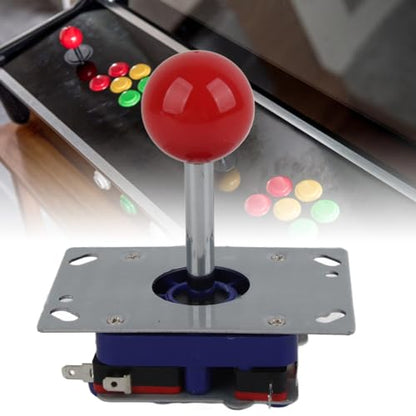 1pcs Arcade Joystick, Adjustable Competition Style Long Handle Joystick Classic 2/4/8 Way Game Joystick Ball for Arcade Gaming Cabinet Button Kit