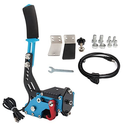 Htostar Racing PC Racing Game USB Handbrake,64 Bit USB Handbrake Compatible with G25 G27 G29 G920 T500 T300