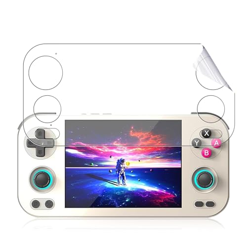 NOUKAJU [1Pack] Screen Protector for RG476H Game Console, HD Protective Film,6h Hardness,Scratch,Anti-Fingerprin,Protective Film for Anbernic RG476H Retro Handheld Game Console(Not tempered glass)