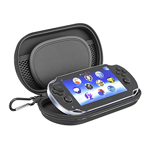 Skywin-Kit for PSVita Case, PS Vita Case, Charging Cable, and Micro SD Memory Card Adapter Compatible with PS Vita 1000/2000 3.6 or HENkaku System | Includes Charging Cable & Micro SD Memory Card Adapter Compatible with PS Vita 1000/2000 3.6 or HENkaku Sy