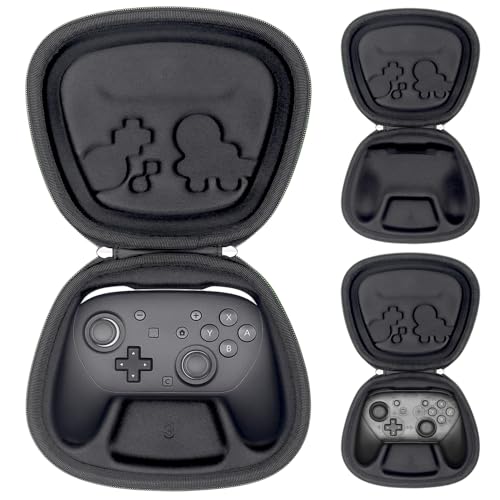 Protective Case Compatible with Nintendo Switch 2 Pro Controller, Hard Shell Original Switch Controller Protection Travel Storage Case Portable Carrying Bag, Green - color: Green