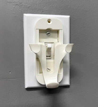 Anderic Wall Mount Bracket for Hunter 99122, 99123, RAN003, K047402 and Other Same Style Handheld Remote Control transmitters - 99122WM - White