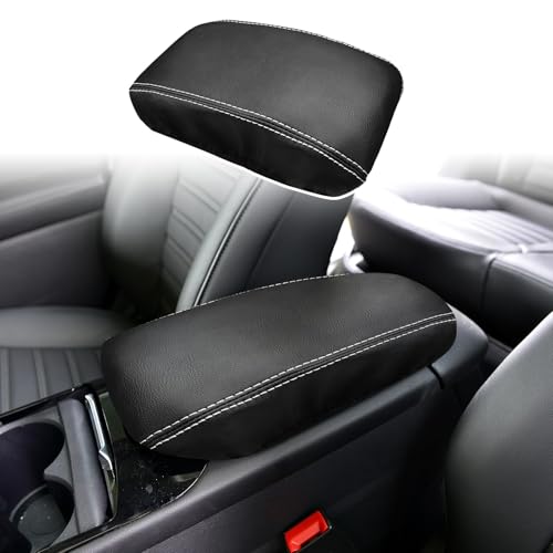 ramuel Center Console Armrest Cover for Ford Fusion 2013 2014 2015 2016 | Anti-Scratch ，Non-Slip ，PU Leather ，Easy Install - size: for Fusion 2013 2014 2015 2016