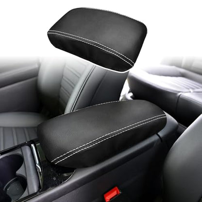 ramuel Center Console Armrest Cover for Ford Fusion 2013 2014 2015 2016 | Anti-Scratch ，Non-Slip ，PU Leather ，Easy Install - size: for Fusion 2013 2014 2015 2016