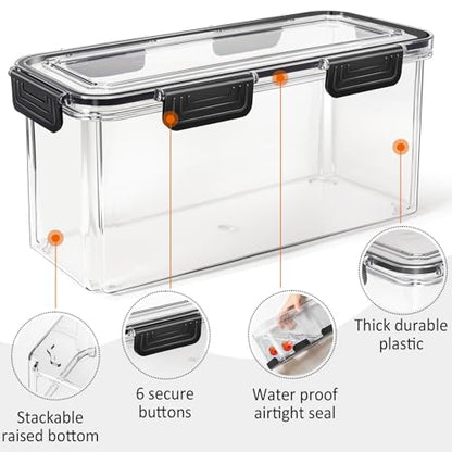 tutata Graded Sports Card Storage Box, Trading Card Storage Box, Graded Card Slab Storage Case Fits PSA BGS & SGC