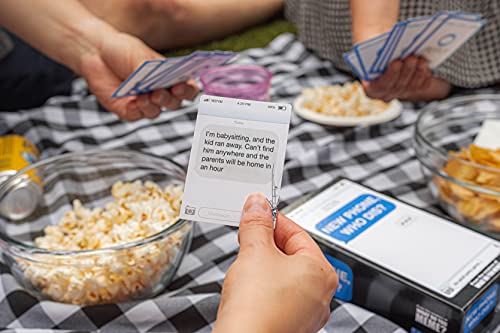 New Phone, Who Dis? Bad Advice NSFW Expansion Pack by Relatable, Designed to be Added to the New Phone, Who Dis? Core Game, A Funny Card Game for Adults, Includes 45 Inbox Cards and 135 Reply Cards - style: NSFW Expansion Pack