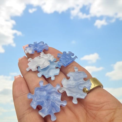 The Clearly Impossible Puzzle 100, 200, 500, 1000 Pieces Hard Puzzle for Adults Cool Difficult Clear Brain Teaser - Difficult Funny for Adults (Cloud Edition) - size: Cloud Edition