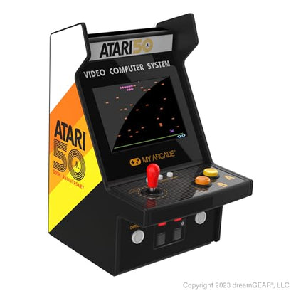 My Arcade Atari Micro Player Pro: 100 Arcade Games, 6.8" Portable Game | Retro Gaming, Atari 2600, Arcade Classics - style: Atari