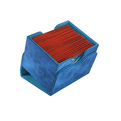 GameGenic Deck Box – Sidekick XL Blue 100CT – Durable and Sturdy TCG, OCG, CCG Card Storage – Compatible with Pokemon, Yugioh, Commander, and MTG Magic: The Gathering Cards - color: Blue