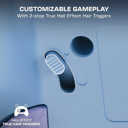 Turtle Beach Rematch Advanced Wired Gaming Controller for Xbox & PC | Xbox Series X|S, Xbox One, PC, 2 Remappable Buttons, Hall-Effect Triggers, Audio Controls, Glows-in-the-Dark, Cotton Candy - color: Cotton Candy