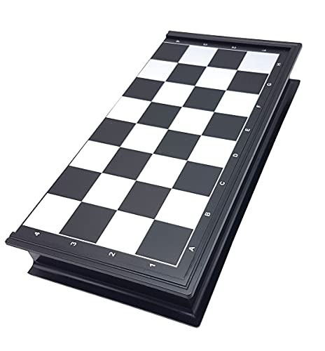 Lexibook, Chessman Classic Chess Game, CGM320 | Magnetic And Foldable Chess Game, 32 pieces, Family game, Black/Grey - style: CGM320