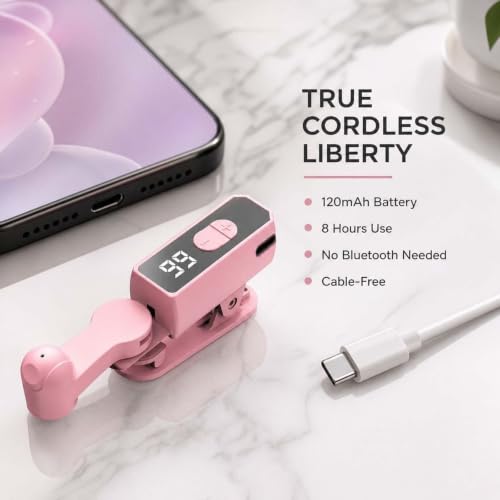 Auto Clicker Tapper for iPhone Tiktok Live iPad Android Smartphone, Rechargeable Cordless – 107 Adjustable Speed, Auto Screen Tapper for Live Stream Likes, Games, Repetitive Task, Purchases - size: Black+Pink