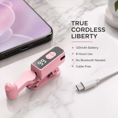 Auto Clicker Tapper for iPhone Tiktok Live iPad Android Smartphone, Rechargeable Cordless – 107 Adjustable Speed, Auto Screen Tapper for Live Stream Likes, Games, Repetitive Task, Purchases - size: Black+Pink