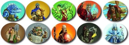 Capstone Games Terra Mystica Fire & Ice Expansion, Strategy Board Game Expansion Pack, Game Board for 2–5 Players, 100–120 Min Playtime, Ages 14+, Compatible with Terra Mystica Base Game - style: Fire & Ice