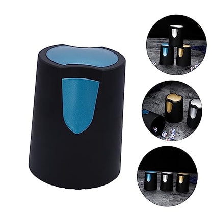 VICASKY 2pcs Plastic Game Dice Cup Premium Dice Storage Container for Ktv Bars and Table Games Stylish Design Plastic Material and Family Fun