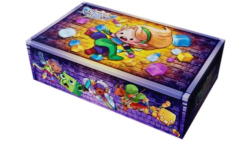 Treasure Trunk, Storage Solution for Dungeon Drop Board Game by Phase Shift | Storage for Entire Game, Expansions, Neoprene Mats, Walls, and Components in Provided Game Trays