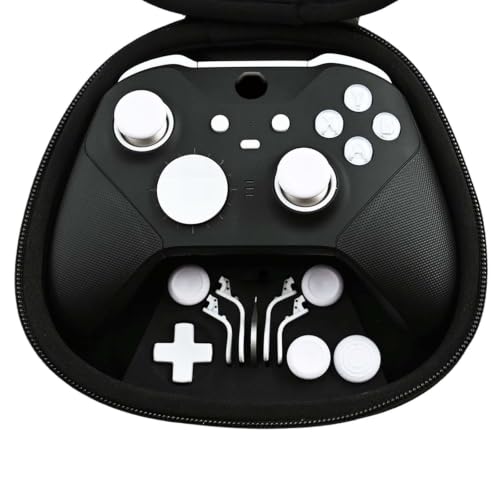 DIY Customized Model 1797 Elite Series 2 Controller-Magic Sound Snow | Compatible with Xbox Elite Series 2,With 3.5mm Audio Jack,Compatible for Xbox One,Xbox Series X/S,With Accessory Bag - color: Magic Sound Snow