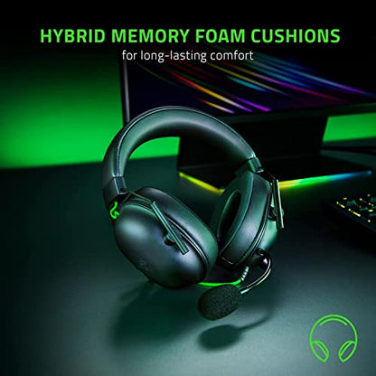 Razer BlackShark V2 X Wired Gaming Headset with 7.1 Surround Sound, 50mm Drivers, Noise Cancelling Mic (Pack of 8) - color: Black, size: USB (Pack of 8), style: PC