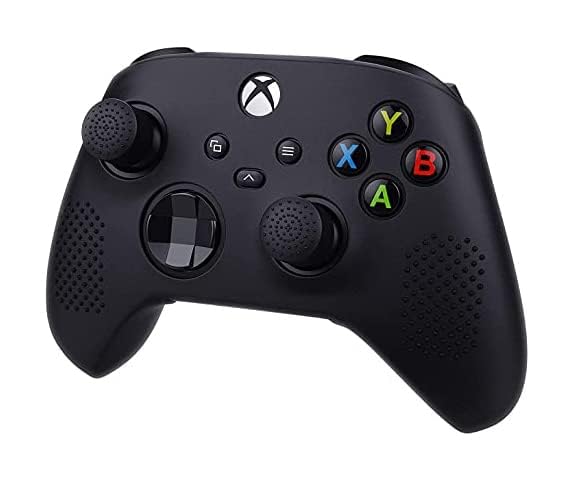 Silicone Skin Case Cover for Xbox Series X/S Controller - Anti-Slip, Anti-Scratch Protective Cover Shell Fit Xbox Series X/S Controller - Black