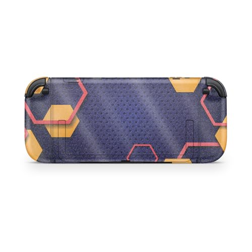 Glossy Glitter Gaming Skin Compatible with Nintendo Switch 2 Console Only - Complimentary Hex - Premium 3M Vinyl Protective Wrap Decal Cover - Easy to Apply | Crafted in The USA by MightySkins - color: Complimentary Hex, size: Switch 2 Console Skin Only,