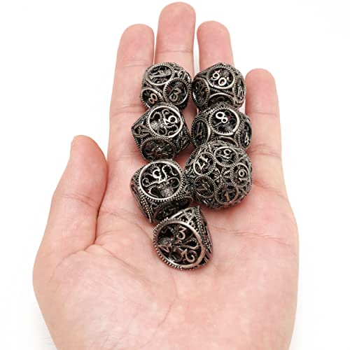 Dragon dice Set (Antique Bronze) - color: Antique Bronze