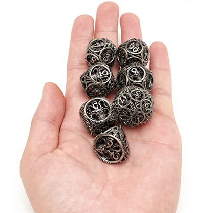 Dragon dice Set (Antique Bronze) - color: Antique Bronze