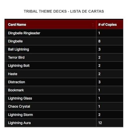 MetaZoo Cryptid Nation - Tribal Theme Deck (Dingbelle Ring Leader) (2nd Edition)