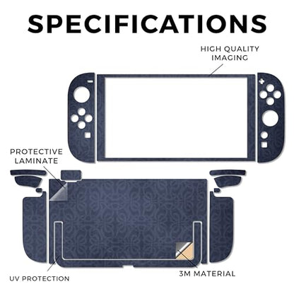 Gaming Skin Compatible with Nintendo Switch 2 Console Only - Charcoal Lattice - Premium 3M Vinyl Protective Wrap Decal Cover - Easy to Apply | Crafted in The USA by MightySkins - color: Charcoal Lattice, size: Switch 2 Console Skin Only, style: Matte Fini