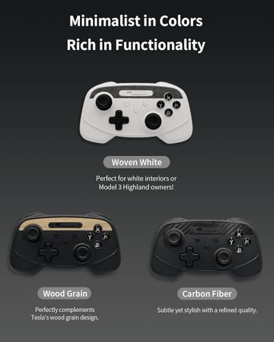 Jowua Multi-Device Wireless Controller for Tesla Model 3/Y/S/X/Cybertruck