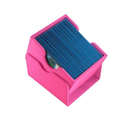 GameGenic Deck Box – Sidekick XL Pink 100CT – Durable and Sturdy TCG, OCG, CCG Card Storage – Compatible with Pokemon, Yugioh, Commander, and MTG Magic: The Gathering Cards - color: Pink