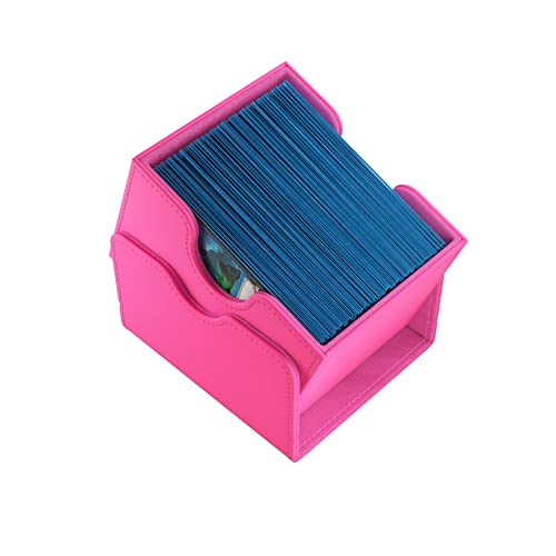 GameGenic Deck Box – Sidekick XL Pink 100CT – Durable and Sturdy TCG, OCG, CCG Card Storage – Compatible with Pokemon, Yugioh, Commander, and MTG Magic: The Gathering Cards - color: Pink