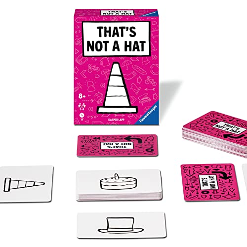 Ravensburger That's Not A Hat - Fun Bluffing & Memory Party Game for All Ages Components | Ideal for Family Gatherings | Great Replay Value | FSC-Certified Materials - style: That's Not A Hat