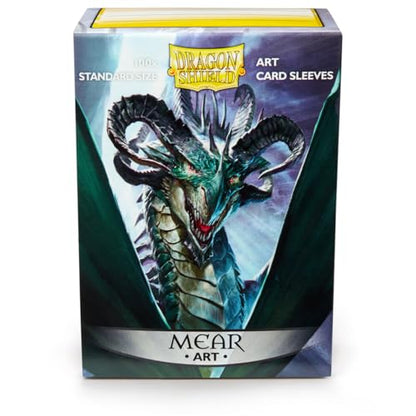 Dragon Shield Art Sleeves | Special Edition - Mear | 100 CT - Smooth & Tough Premium TCG Sleeves | Compatible with Pokemon, One Piece & Magic the Gathering - color: Mear