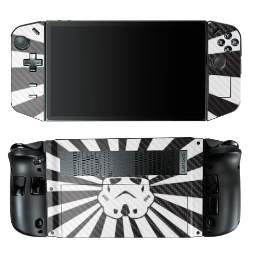 Carbon Fiber Gaming Skin Compatible with Lenovo Legion Go - Star Rays - Premium 3M Vinyl Protective Wrap Decal Cover - Easy to Apply | Crafted in The USA by MightySkins - color: Star Rays, style: Carbon Fiber Textured Finish