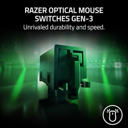 Razer Viper V3 Pro SE Wireless Gaming Mouse: 54g Lightweight - 1K Polling Dongle - 35K DPI Optical Sensor - Gen3 Optical Switches - Symmetrical Shape - 8 Programmable Controls - 95 Hr Battery - Black - color: Black, style: 1000 Hz Polling