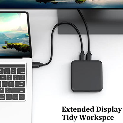4K HDMI Cable 6FT 2-Pack, HDMI to HDMI Cable 6 Foot High Speed HDMI 2.0 Cord Supports 4K@60Hz, 2K 1440P@144Hz, 1080P, HDCP 2.2, HDR, 3D, ARC & Ethernet - size: 6FT