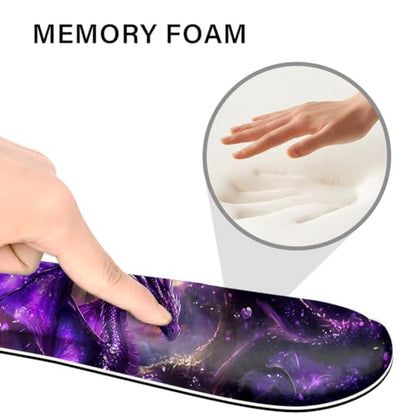 Desk Pad and Keyboard Wrist Rest, Large Mouse Pad + Keyboard Pad+Mouse Wrist Support, Non-Slip Desk Mat Protector for Office, Home 31.5×11.8 Inches Anime Dragon - color: Dragon