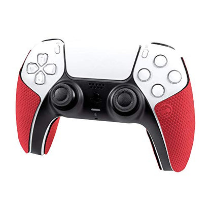 KontrolFreek Performance Grips for PlayStation 5 (PS5) Controller (Inferno Red) - color: Inferno Red