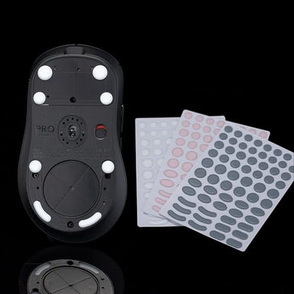 Universal Dot Mouse Skates 64Pcs - PTFE Feet Compatible with Logitech Superlight 2 G502 G305 Razer DeathAdder Viper V3 Pro Control Gray - color: Control Gray