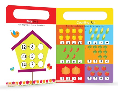 My Big Wipe And Clean Book of Add And Subtract for Kids : Fun With Numbers
